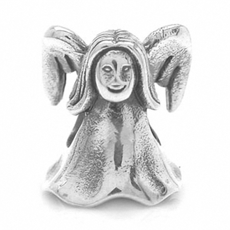 AUTH Nagara ANGEL 925 Sterling Silver Threaded European Bead
