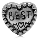 925 Sterling Silver BEST MOM In HE...
