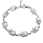 Natural Moonstone 925 Sterling Sil...