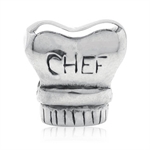 925 Sterling Silver CHEF HAT Threa...