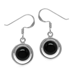 Natural Black Onyx Round 7 mm 925 ...