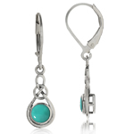 Created Green Turquoise 925 Sterli...