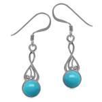 American Turquoise White Gold Plat...