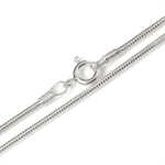 1.5MM 925 Sterling Silver Round Sn...