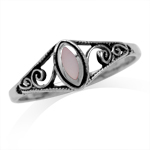 Petite Pink Mother Of Pearl Inlay ...