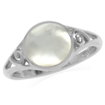 9MM Round Shape Mother Of Pearl Wh...
